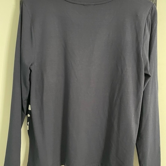 Chico women’s size 1 black and white stripes and polkadot. New no tag - Picture 2 of 4